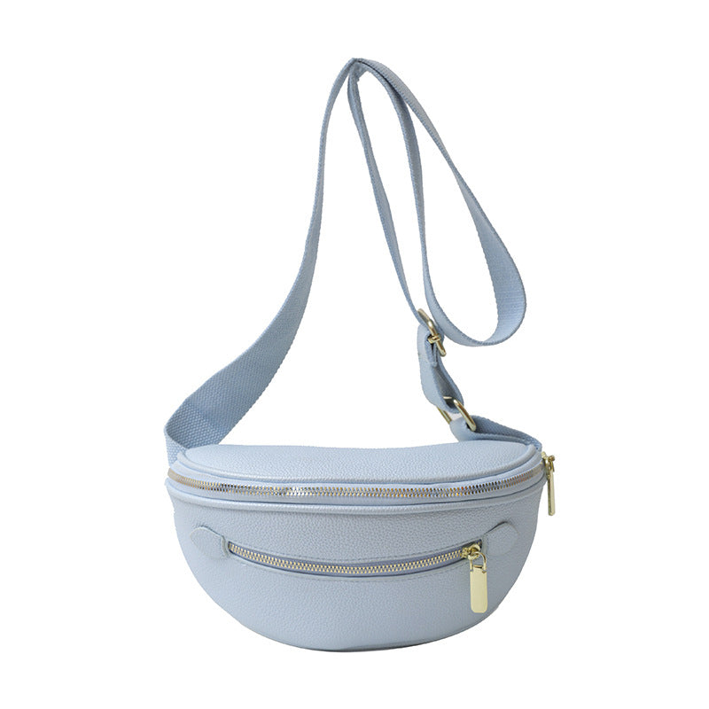 Retro Solid-Color Minimalist Womens Shoulder Bag