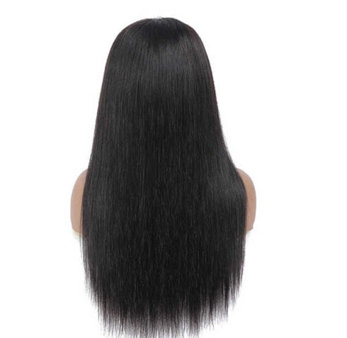 13x 4 Front Lace Human Hair Wig Wig Straight Hair
