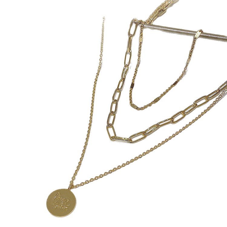 Multi-Layered Sweater Chain For Women Long Necklace Style