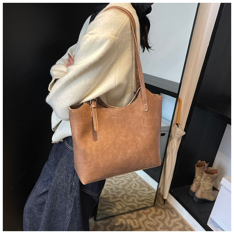 Commuter Shoulder Bag Bags Women's Fashion Retro